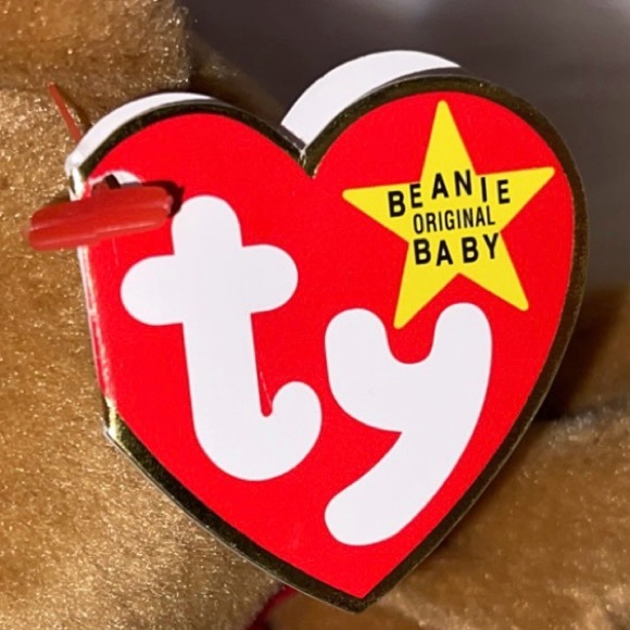 Vintage 1997 TY Beanie Babies 1997 Teddy The Bear #4200 NEW - Picture 3 of 8